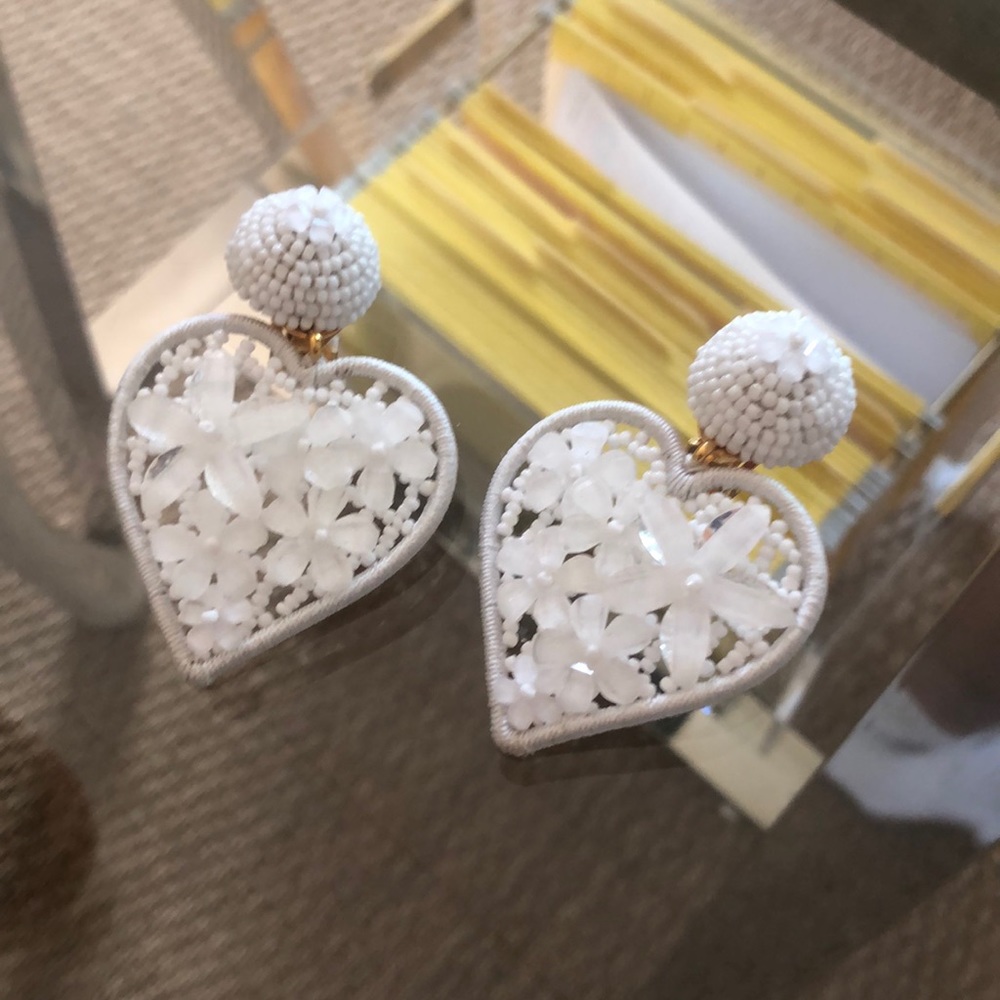 Oscar de la Renta earrings NEW!  From Neiman’s.